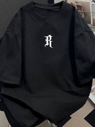 好喜欢这件黑色短袖!!! #夏季穿搭 #短袖t恤 #短袖推荐 #男女同款 #纯棉t恤