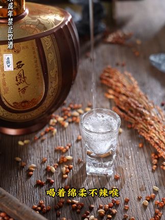 22年灌装西凤酒送礼聚友再合适不过了库存不多赶快带两箱尝尝吧 #白酒 #纯粮食酒 #西凤酒 #绵柔凤香型白酒