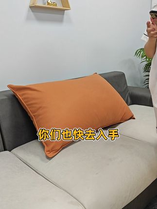 这么好用的科技布抱枕,喜欢吗?! 家里沙发上放一个这样的软垫太舒服了!坐着躺着都好,赶紧安排吧~#科技布抱枕 #超好用 #家居好物推荐 #厂家直发品质保证