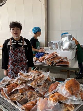鲜嫩多汁卤猪头肉,一口咬下全是满足! #各省有自己的丰收美食