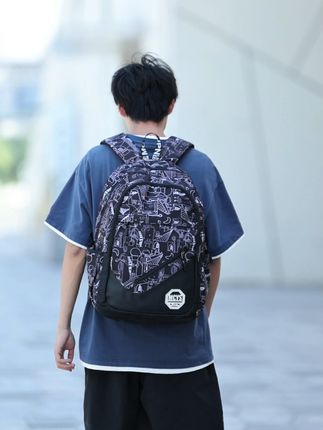 木村耀司书包男小学生四到六年级专用大容量减负双肩背包 #迪丽热巴新中式恋夏风#围观红人神级出片现场#旗袍与马面裙碰撞更显古典美#夏日中性风穿搭日记#轻松get夏日淡人穿搭