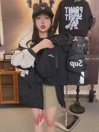 孩子上学穿这件冲锋衣,再也不怕换季感冒啦! #冲锋衣厂家 冲锋衣