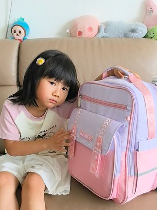 孩子背书包不弯腰!博拉熊护脊书包,运费险保障无压力换新 孩子上学总喊背疼?这款护脊好物帮你解决!运费险可放心入~