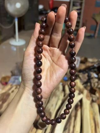 古韵黄花梨手串,虎皮纹质感惊艳登场! 想买高品质手串却没好选择?这款黄花梨帮你解决难题!#文玩手串#文玩#手串#海南黄花梨#万物皆可盘