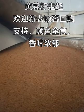 农家现榨黄菜籽油,一口浓香唤醒味蕾! 四川农家小榨黄菜籽油,色泽金黄,香味浓郁#物理压榨