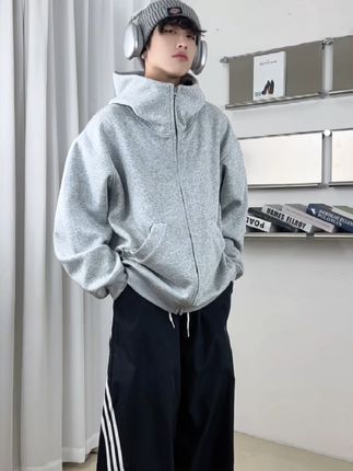 秋冬必备!高领外套轻松搭配 #好物推荐 #秋季穿搭 #男生秋日有效穿搭 #ootd穿搭 #开衫外套