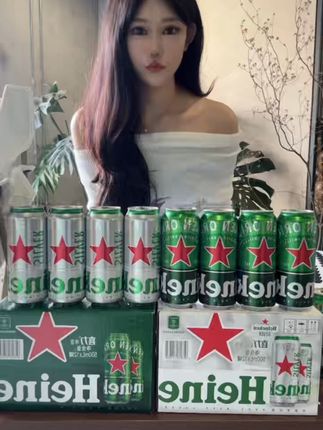 聚会必备!喜力星银畅饮送好礼 #啤酒礼花加油中国健儿 #啤酒