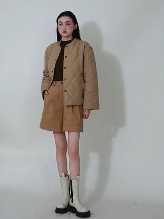 哥弟上新 舒适百搭气质休闲复古棉服,秋冬再也不怕冷风了! #秋冬穿搭 #棉衣棉服 #外套穿搭 #棉服 #小个子秋冬穿搭