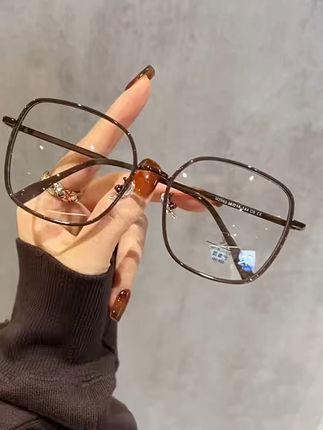 【素颜必备!新款大框近视镜】 显脸小神器✨学生党冲!防蓝光+超轻镜框,上课追剧都舒服~度数0-800可选,百搭款不挑人!#显瘦眼镜 #大框眼镜 #近视眼镜 #素颜神器 #专业配镜