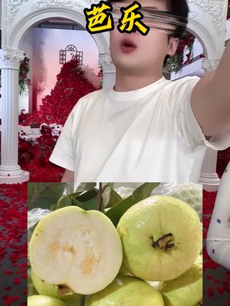 辛巴推荐#水果 #芭乐 #番石榴 #辛巴 #辛巴推荐 顺丰到家 广西软糯软心奶油芭乐3斤5斤芭乐白心软心番石榴水果