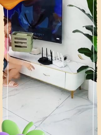 俏洁无线路由器收纳盒机顶盒置物架插座电线整理神器客厅遮挡盒#路由器收纳盒 #无线路由器收纳盒 #机顶盒置物架 #电线整理神器 #好物分享