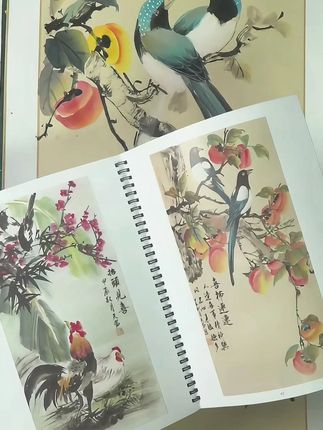 国画作品集和教程 #国画 #画册 #绘画教学