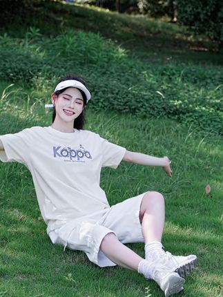 夏日氛围感,Kappa T 给足#kappa背靠背 #别划走 #你喜欢的样子 #气场全开 #今天穿什么
