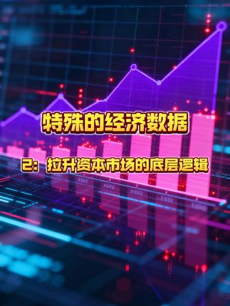 特殊的经济数据 2:拉升资本市场的底层逻辑#好物推荐🔥 #硬核知识局 #爆款热卖中 #融资 #经济