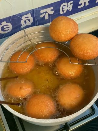 #东北老式油炸糕 #外酥里嫩 #小吃 #推荐