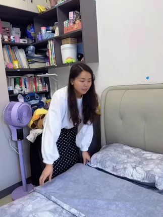 A类原麻复古皱感加厚款四件套免熨烫纽扣款复古高级感床单被罩 #复古 #原麻 #皱感 #四件套