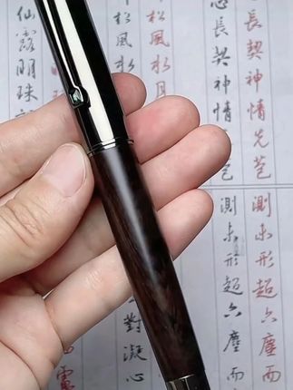 【新款特惠】扬子鳄1893复古商务书法美工笔直尖钢笔老师推荐款#中性笔 #练字 #小楷 #写字不难
