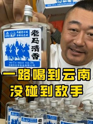 纯良酿造,固态发酵,清香型白酒,特级酒,兄弟们喝的口粮酒 #老马在草原 #白酒 #干一杯 #品酒品人生