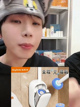 佳帮手一次性马桶刷卫生间家用壁挂式免打孔无死角洗厕所刷子神器#马桶刷 #一次性马桶刷 #洁厕刷 #壁挂式马桶刷