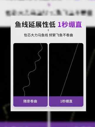 碳芯大力马PE子线绑好手工成品鲢鳙专用双钩鲫鱼鲤鱼飞磕短子线#钓鱼用品 #子线 #鲢鳙专用 #手工成品 #钓鱼装备