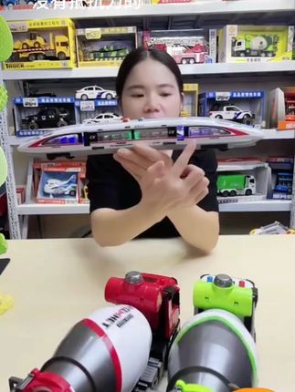 林达的模型火车和谐号动车玩具模型益智早教车儿童礼物生日礼物 #儿童玩具#儿童益智#玩具#礼物推荐#模型@DOU+小助手 @DOU+上热门