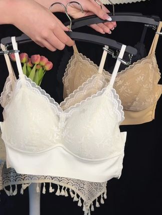 这款文胸太好穿了!舒适透气,无钢圈,穿上就不想脱下来!#贴身衣物  #聚拢神器  #透气舒适  #打造完美身材  #仙女bra