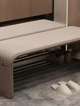 得匠换鞋凳门口家用可坐鞋柜卧室床尾凳高级感入户穿鞋凳坐凳一体 #换鞋凳 #入户鞋凳