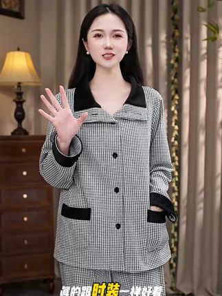 我们追求的生活, 不仅是简单的存在, 更是心中理想的实现#睡衣家居服 #兰麦菓睡衣