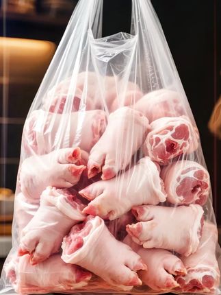 🐷【新鲜猪小蹄膀,烹饪的超赞选择🐷 宝子们,今天来给大家分享一下新鲜猪小蹄膀🥰。 新鲜猪小蹄膀,肉质鲜嫩,色泽红润有光泽计。每一块的大小都很均匀,满满的都是胶原蛋白。无论是红烧、炖汤还是卤制,都能烹饪出超级美味的佳肴😍。 买回家后,简单处理一下就能下锅,方便又省心。这种新鲜的食材,真的是厨房中的宝藏呀心💕。 # 新鲜猪小蹄膀 # 美食食材 # 厨房宝藏# 猪脚 # 红烧猪脚