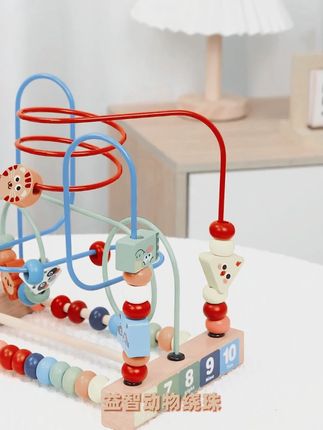 婴儿童绕珠益智玩具 #儿童玩具 #益智玩具 #绕珠玩具 #宝宝智力开发 #婴儿童玩具