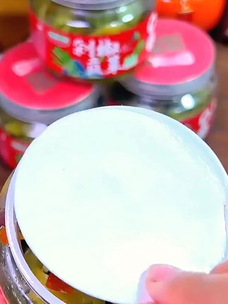 剁椒贡菜香辣下饭腌制开盖脆鲜脆即食 #好物推荐 #贡菜 #剁椒贡菜 #贡菜咸菜 #香辣贡菜