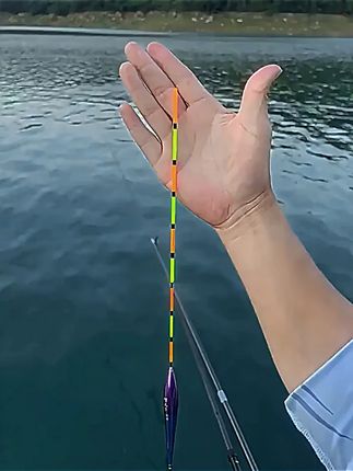 猎天下全目加粗空心尾鲢鳙浮漂野钓黑坑水皮鲢鳙漂浮钓鲢鳙专用漂#渔具包 #渔具