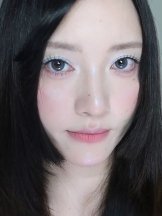 手搓一个夏日清凉降温妆~ #蓝色眼影 #眼妆 #妆教 #夏日清凉妆 #单色眼影