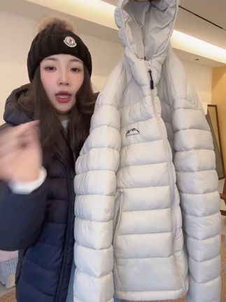 【508】连帽排骨棉服男女情侣2025年冬季新款美式休闲小个子外套#外套 #谁穿谁好看系列 #穿搭 #今日搭配 #保暖又好看