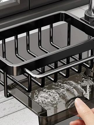 厨房水龙头置物架多功能水槽沥水篮洗碗池家用收纳神器抹布沥水架  #置物架 #置物架推荐 #沥水架 #沥水架推荐 #收纳架