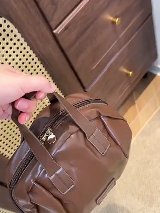 美拉德高级质感轻奢化妆包大容量便携旅行洗漱化妆品化妆刷收纳袋#化妆包 #化妆包推荐 #化妆包大容量高颜值 #化妆包分享 #化妆刷收纳袋