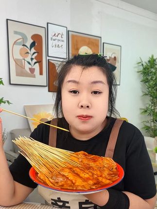 碳烤豆皮串,焦香四溢馋哭人#解馋美食