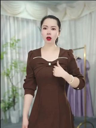 #连衣裙 #夏季新款 #显瘦穿搭 #品质女 装 #优雅知性