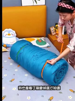 万万没想到换个收纳方式,衣柜就能多出一倍的收纳空间!#收纳绑带 #收纳整理 #弹力捆绑带 #拉拉卷收纳