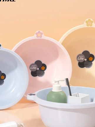 洁丽雅这款脸盆也太好看啦,纯色设计,简约又不失高级!大中小三个型号可选,刷到闭眼冲 #脸盆 #盆 #洗脸盆 #洗衣服盆 #高颜值脸盆