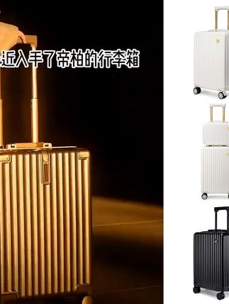 帝柏拉链箱行李拉杆箱旅行20寸密码登机箱高档行李箱8867L