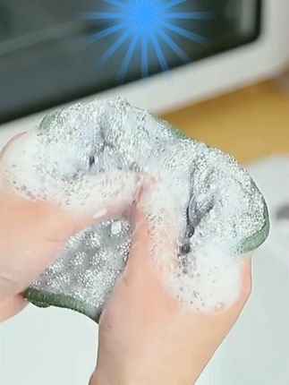 钢丝洗碗布厨房专用银丝棉纱洗碗巾双层加厚不易沾油抹布刷碗神器 #居家必备 #种草好物 #厨房必备 #生活必备