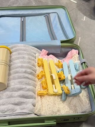 有宝宝的姐妹们,这个云朵折叠衣架羊毛千万不要错过,云朵造型 #晾衣架 晾晒宝宝的袜子,小方巾等等简直不要太好用了