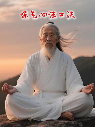 练气心法口诀:闭目冥心坐,握固静思神。