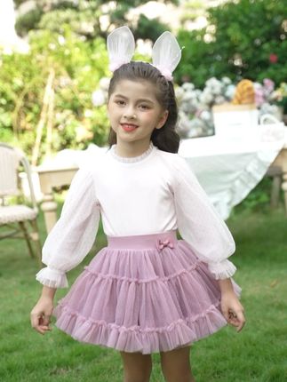 小小世界 开心至上!#生女儿就要这样穿 #公主裙 #高品质童装 #秋日穿搭 #qcutians