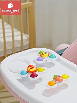 科巢儿童吸盘转转乐,0 - 1岁宝宝可啃咬的益智陀螺玩具! #吸盘陀螺玩具 #婴儿益智玩具 #卡通吸盘玩具 #儿童转转乐 #0 1岁玩具