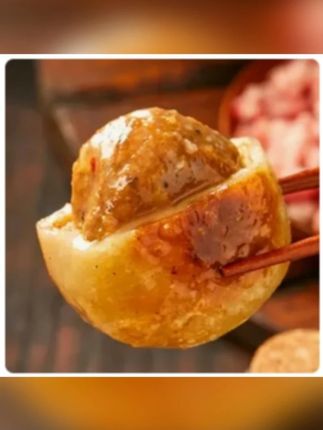 爆汁的#门钉牛肉饼 #馅料十足 #好吃到停不下来