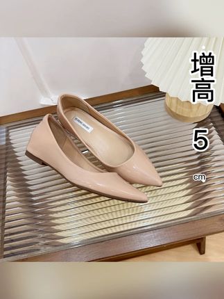 法式性感尖头软底浅口单鞋女百搭气质通勤露趾平底内增高增高鞋#女款单鞋 #法式单鞋 #露趾鞋子 #内增高鞋 #通勤单鞋