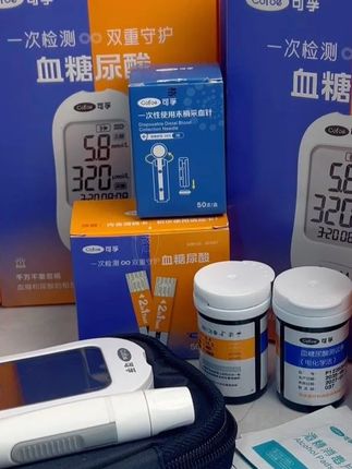 测一下尿酸血糖 #可孚血糖尿酸一体机 #高血糖 #血糖监测 #尿酸高 #控糖