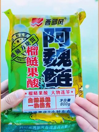 阿魏发酵一块搞定! #西部风阿魏鲢鳙方块饵料